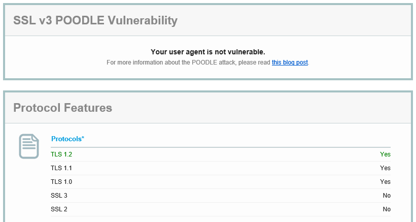 Qualys Client Test Not Vulnerable