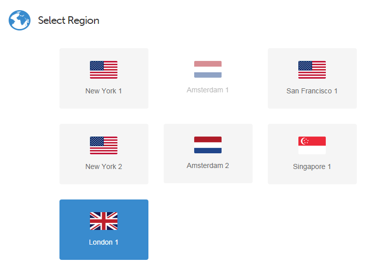 Select Region