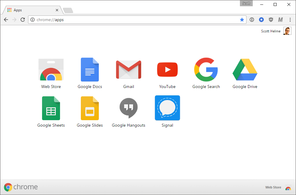 chrome apps