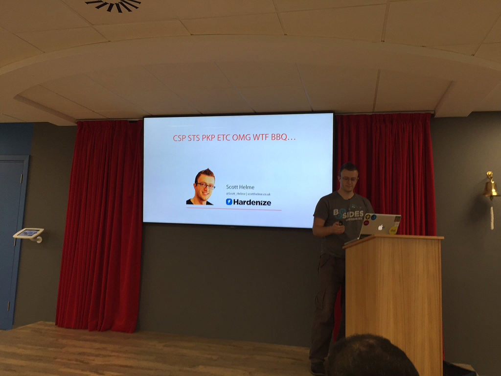 me presenting at owasp london