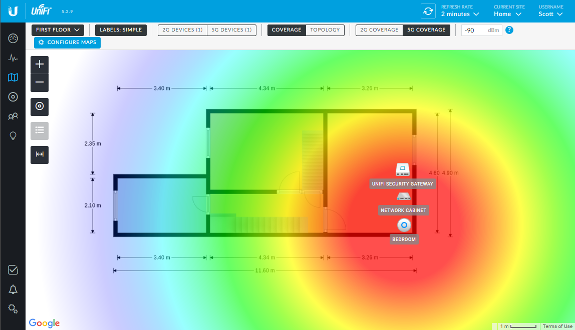 first floor 5g coverage