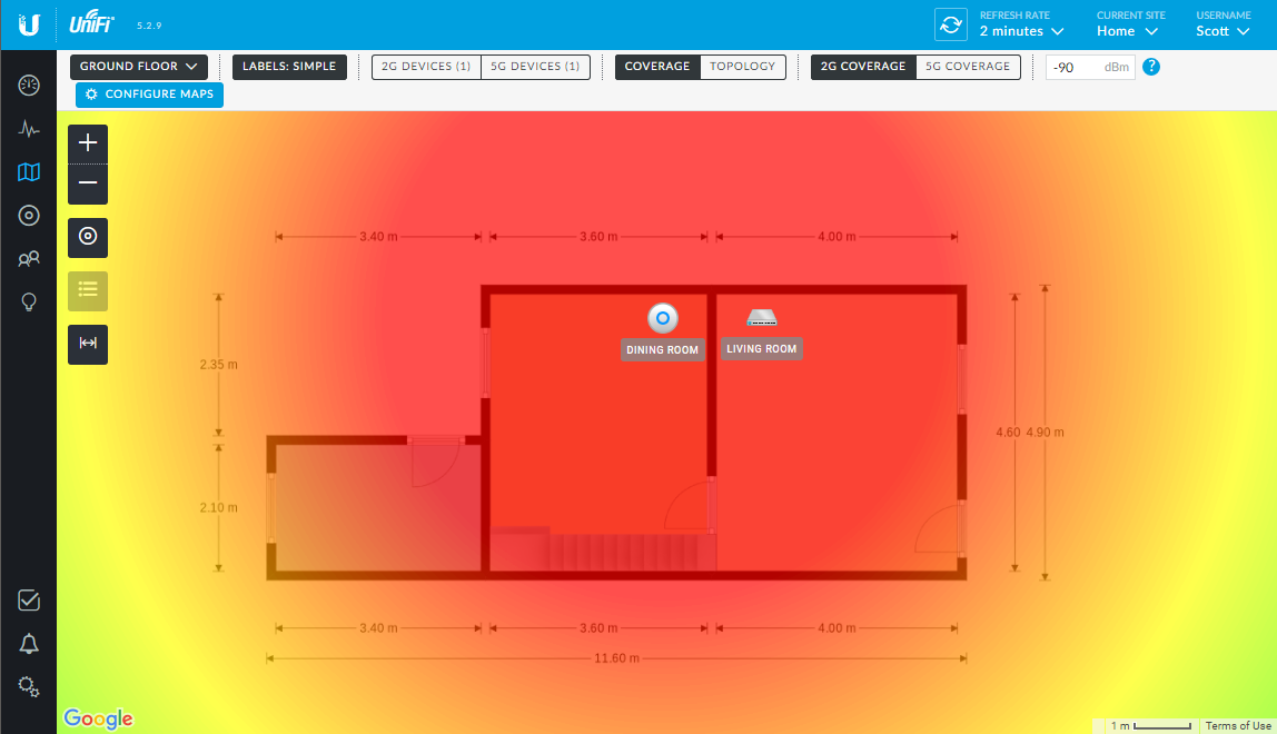 ground floor 2g coverage