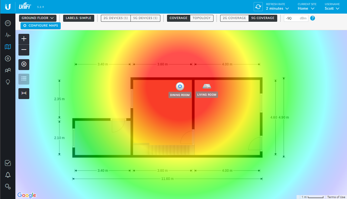 ground floor 5g coverage