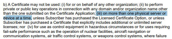 symantec-restrictions