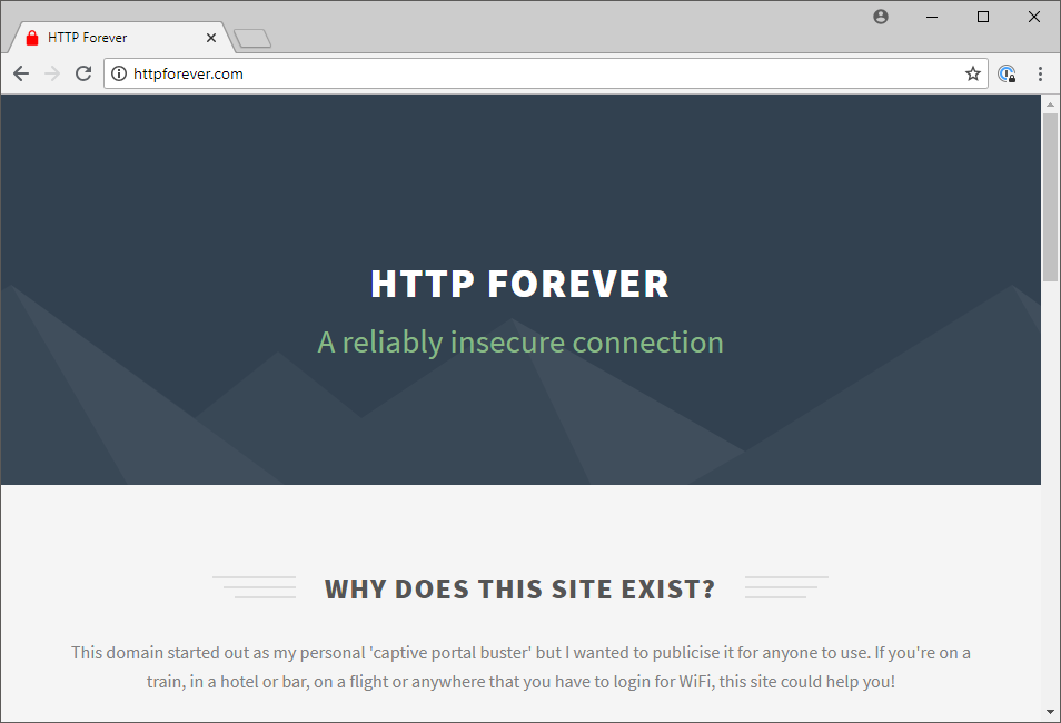 http chrome 67